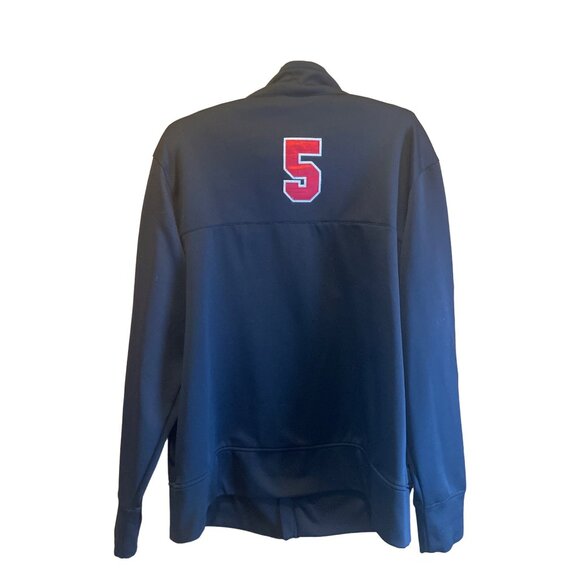 Fila Sport Vintage Zip Up Jacket #5 Catfish W Emblem Dark Blue sz L - Picture 6 of 7